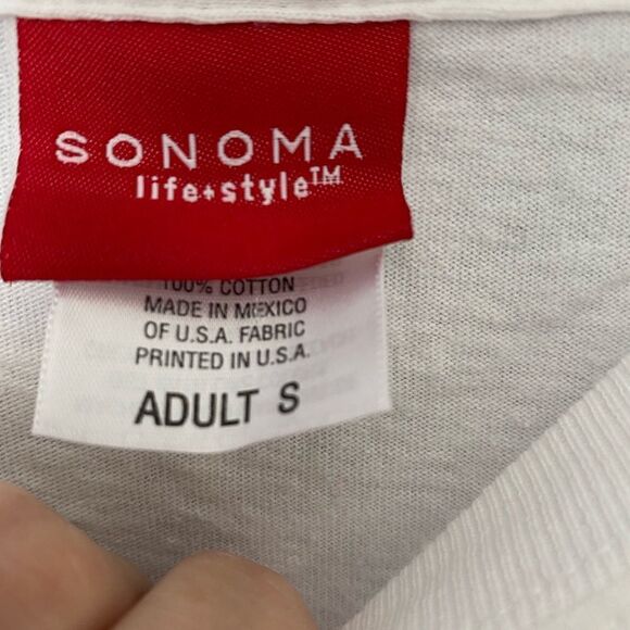 Sonoma women’s americana/flip-flop/summer/Fourth of July T-shirt - Picture 4 of 4